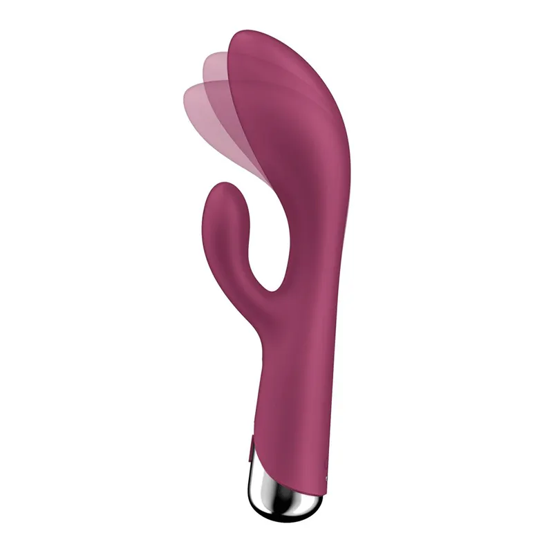 Bild 2 för Satisfyer Spinning Rabbit 1, Red