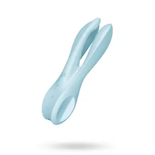 Produktfoto för SATISFYER Threesome 1 - Ljusblå