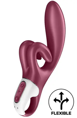 Produktfoto för SATISFYER TOUCH ME RABBITVIBRATOR - RÖD