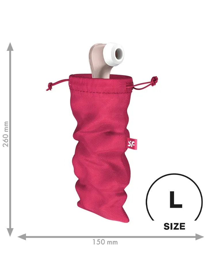 Bild 2 för Satisfyer: Treasure Bag L, rosa