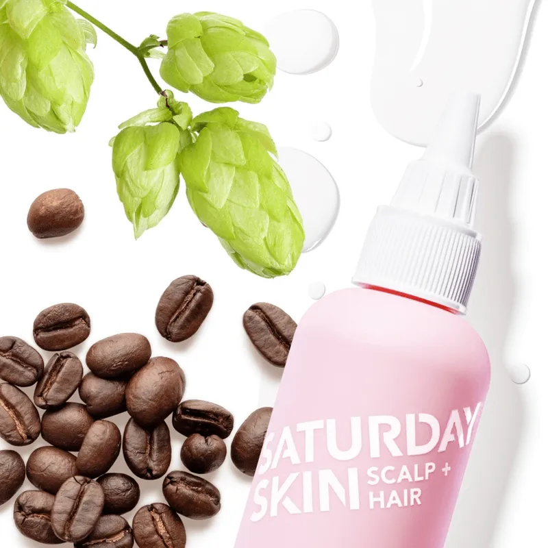 Bild 6 för Saturday Skin Scalp + Hair Strengthening Peptide Treatment 80 ml