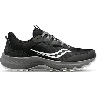 Produktfoto för Saucony Aura Tr Mens Black/Gravel