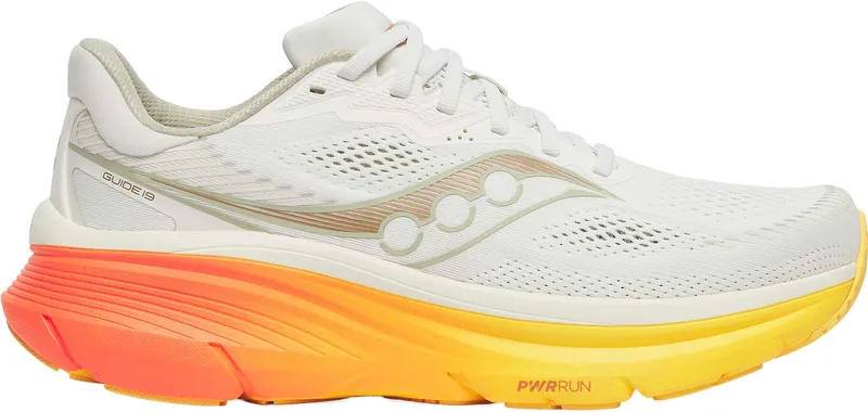 Bild 1 för Saucony Guide 19 M Ivory/Fire - 46,5