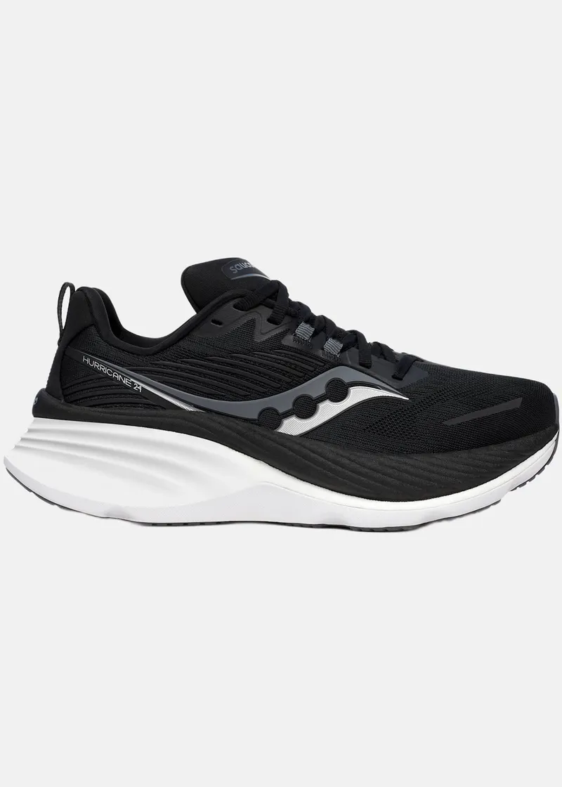 Bild 2 för Saucony Hurricane 24 Mens Black/Carbon