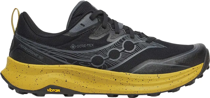 Bild 1 för Saucony Peregrine 16 GTX M Black/Oil - 42