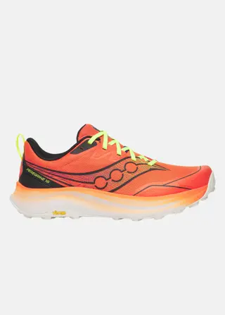 Produktfoto för Saucony Peregrine 16 M Trailskor Fire/Black, US 8,5