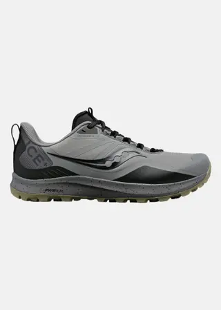 Produktfoto för Saucony Peregrine Ice+ 3 Herr Gravel/Blk