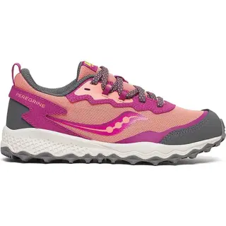 Produktfoto för Saucony Peregrine Kdz Shield Berry/Coral
