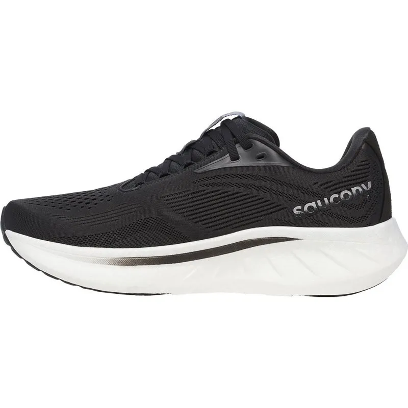 Bild 2 för Saucony Ride 18 Mens Black/White