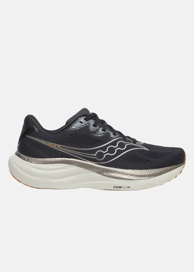 Bild 2 för Saucony Ride 19 M Black/Pewter - 44