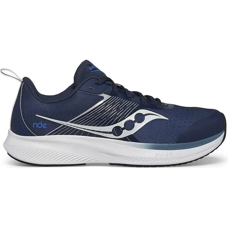 Bild 1 för Saucony Ride Kdz Navy/Silver