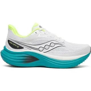 Produktfoto för Saucony Triumph 24 Herr White/Tranquil - 40,5