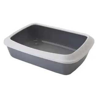 Produktfoto för Savic Iriz cat toilet 50x35.5x11 cm grey