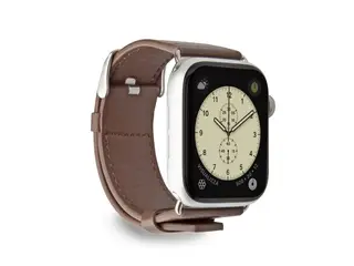 Produktfoto för SBS Eco Leather urrem til Apple Watch 42/44/45/49mm. Brun