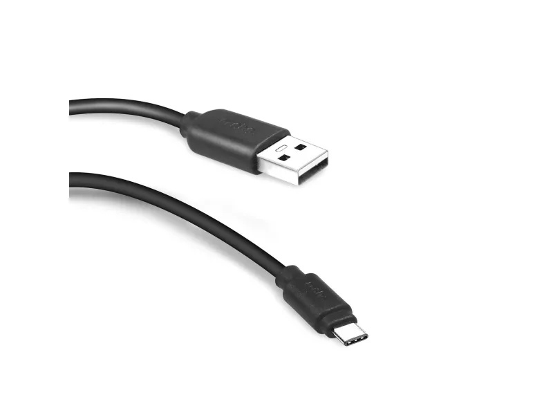 Alternativ bild 0 för SBS TECABLETYC1KPOS, 1 m, USB A, USB C, USB 2.0, Svart