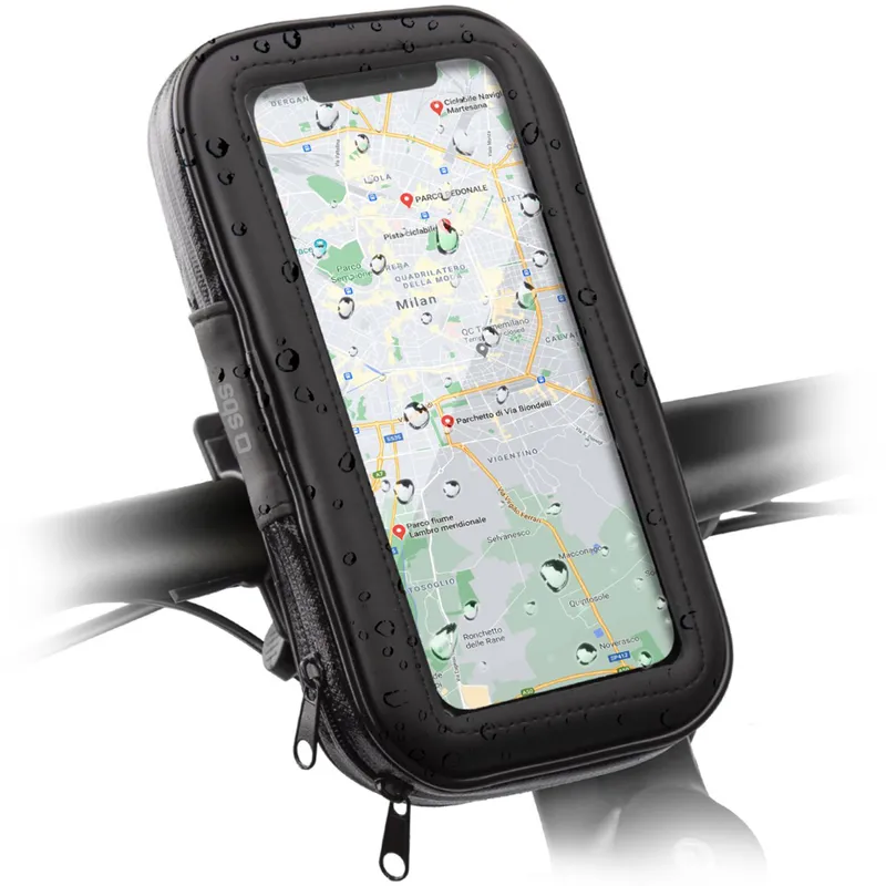 Alternativ bild 0 för SBS TEERIDEHOLDIMP, Mobiltelefon / smartphone, Passiv hållare, Cykel, Sparkcykel, Svart, Transparent