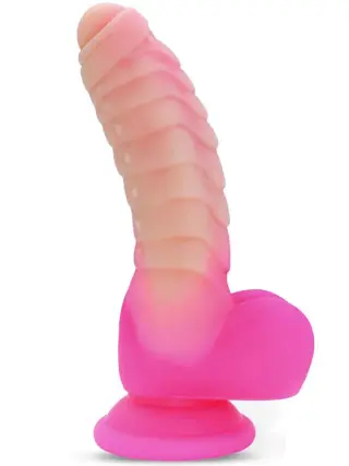 Produktfoto för Scalidor Luminiscent Unicorn Dildo 18 cm Dragon dildo