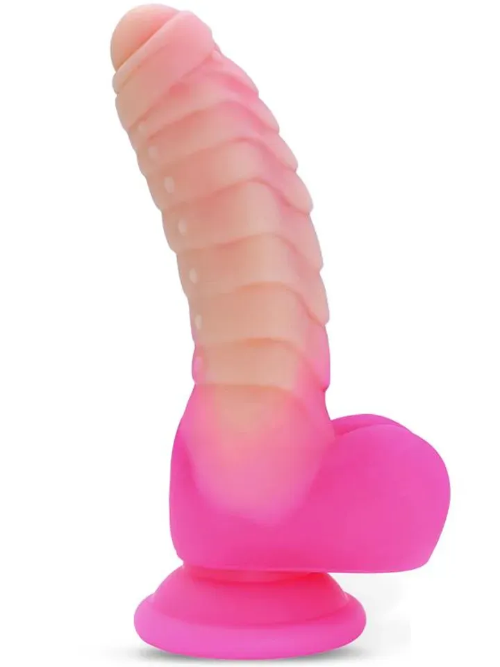 Bild 1 för Scalidor Luminiscent Unicorn Dildo 18 cm Dragon dildo