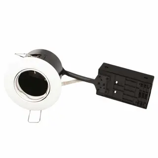 Produktfoto för Scan Products Alda 230v gu10 matt white round