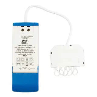 Produktfoto för Scan Products Driver 230v dimmable 12-25w 350ma