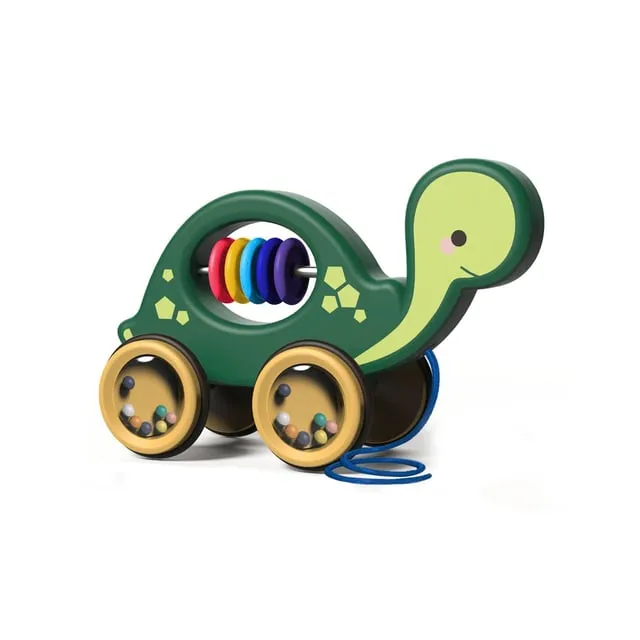 Alternativ bild 0 för Scandinavian Baby Products Pull Along Turtle