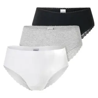 Produktfoto för Schiesser Kalsonger 3P Modern Brazillian Slips Flerfärgad bomull 42 Herr