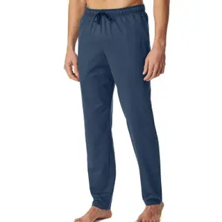 Produktfoto för Schiesser Mix and Relax Cotton Long Pants Blå bomull Medium Herr