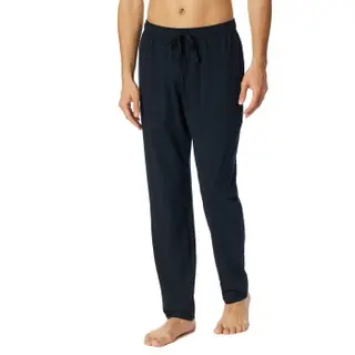 Produktfoto för Schiesser Mix and Relax Cotton Long Pants Mörkblå bomull Medium Herr