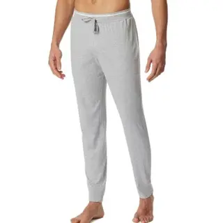 Produktfoto för Schiesser Mix and Relax Long Pants With Cuffs Grå bomull Medium Herr