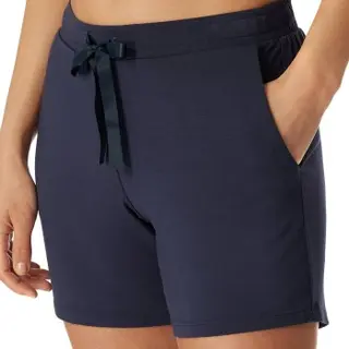 Produktfoto för Schiesser Mix and Relax Women Modal Shorts Blå modal 34 Dam