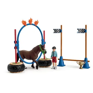 Produktfoto för Schleich Agility bana för ponny