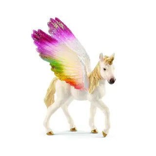 Produktfoto för Schleich Bayala 70577 Winged Rainbow Unicorn Foal
