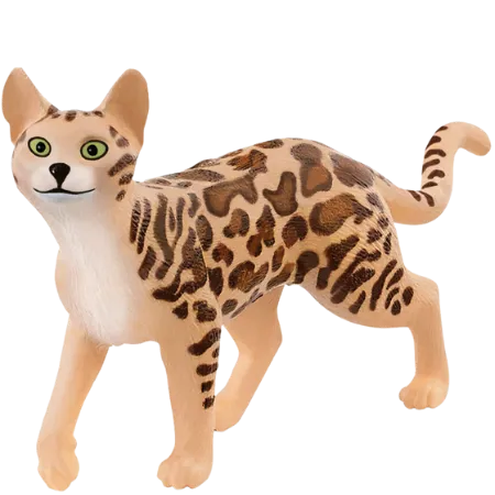 Bild 2 för Schleich bengalisk katt