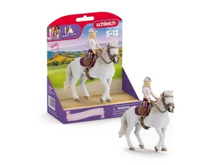 Produktfoto för Schleich Horse Club Sofia och Blossom