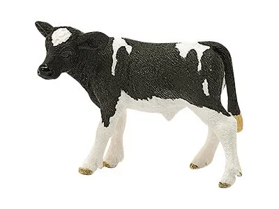 Alternativ bild 0 för Schleich Kalb Schwarzbunt