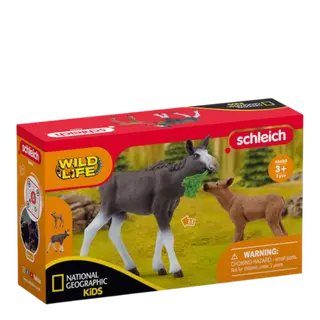 Produktfoto för Schleich Moose Family