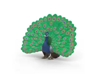 Produktfoto för Schleich påfågel