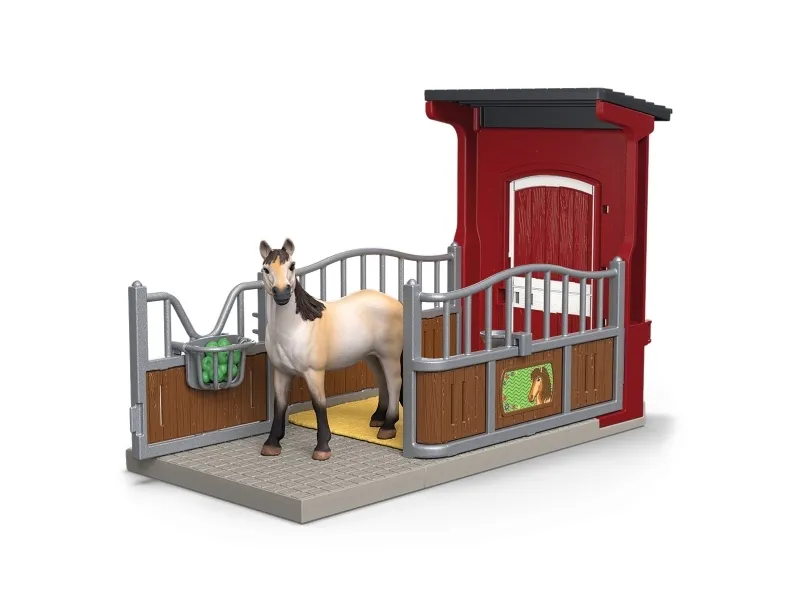 Alternativ bild 0 för Schleich Ponybox with mustang mare