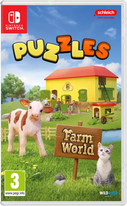 Alternativ bild 0 för Schleich Puzzles FARM WORLD - Nintendo Switch - Pussel