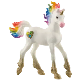 Produktfoto för Schleich Rainbow Love Unicorn Foal