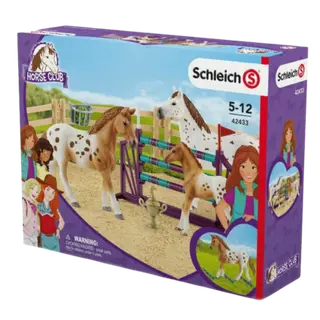 Produktfoto för Schleich Tournament training set & Appaloosa hors