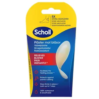 Produktfoto för Scholl Blister Plasters Heel 5 st