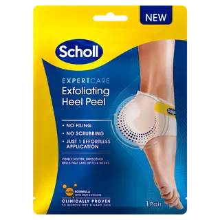 Produktfoto för Scholl Exfoliating Heel Mask 1 par