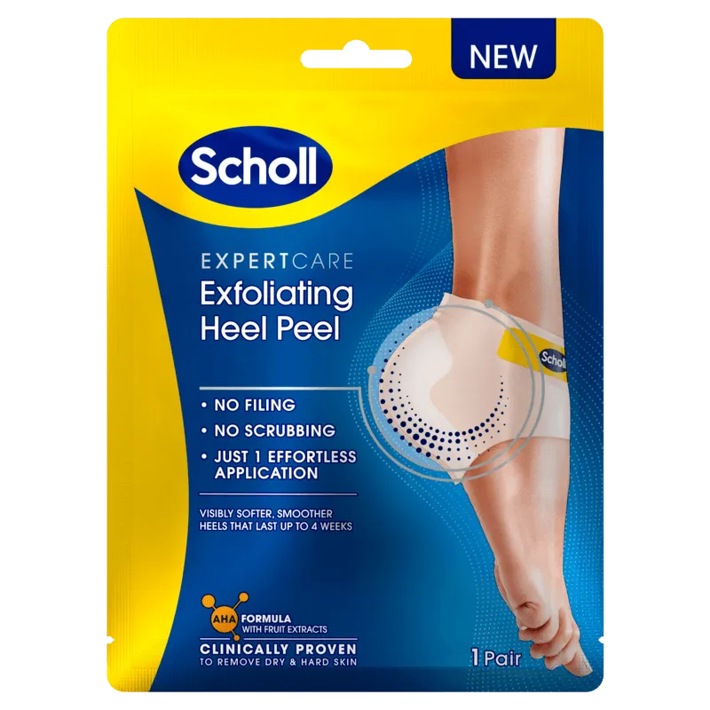 Bild 1 för Scholl Exfoliating Heel Mask 1 par