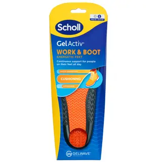 Produktfoto för Scholl Gel Activ Insole Work & Boot (L) 1 st