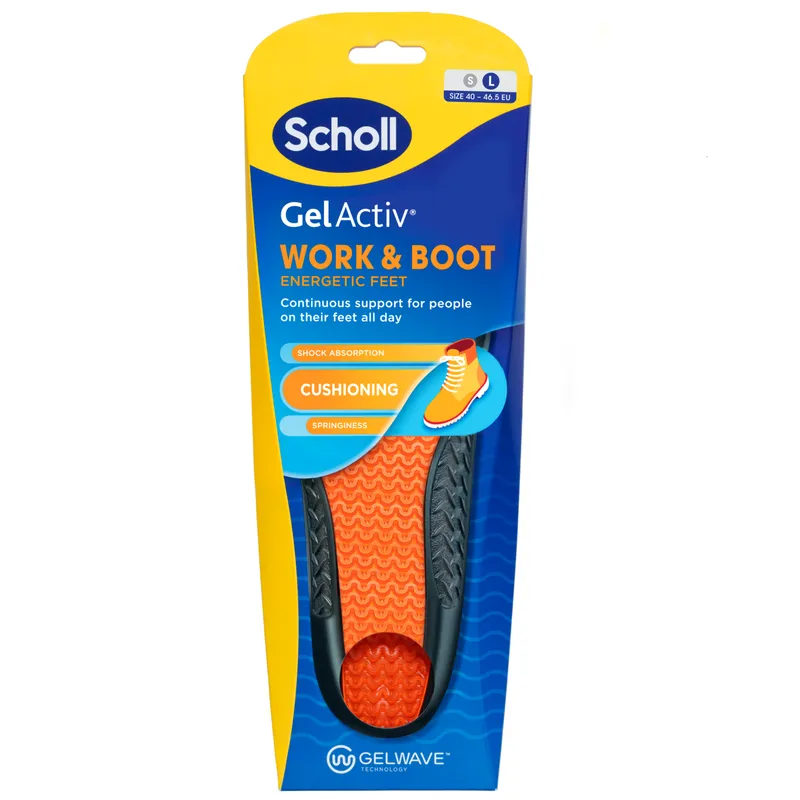 Bild 2 för Scholl Gel Activ Insole Work & Boot (L) 1 st