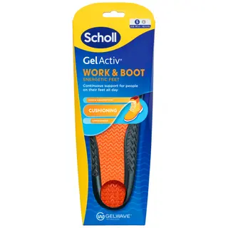 Produktfoto för Scholl Gel Activ Insole Work & Boot (S) 1 st