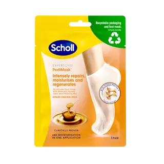 Produktfoto för Scholl PediMask Manuka Honey 1 st