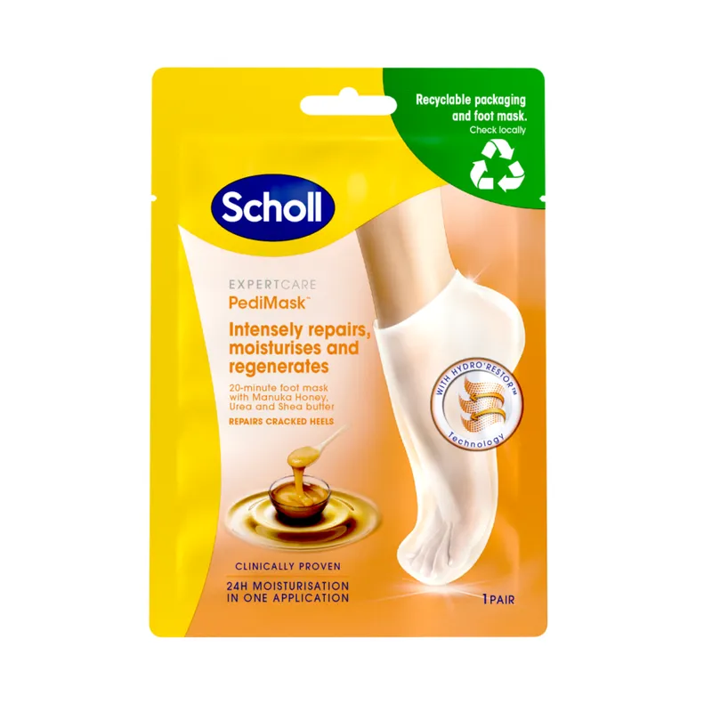 Bild 2 för Scholl PediMask Manuka Honey 1 st