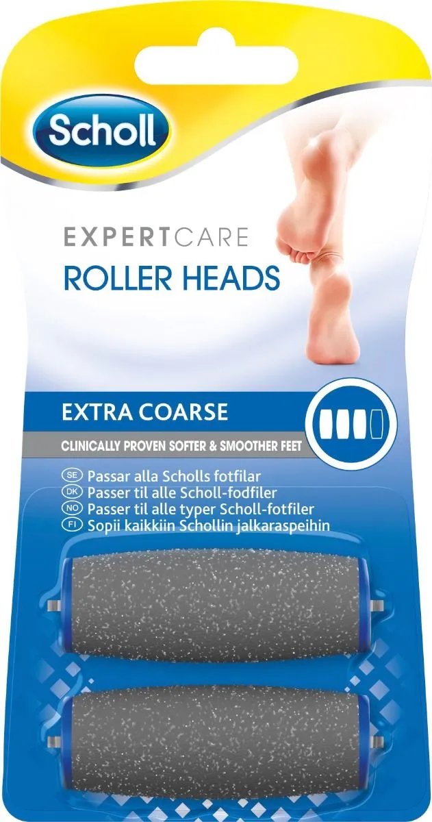 Alternativ bild 0 för Scholl Refill Velvet Smooth Extra Coarse 1-par